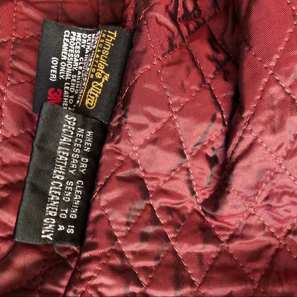 Classy WILSON LEATHER jacket medium with lining women’s black - Picture 5 of 9